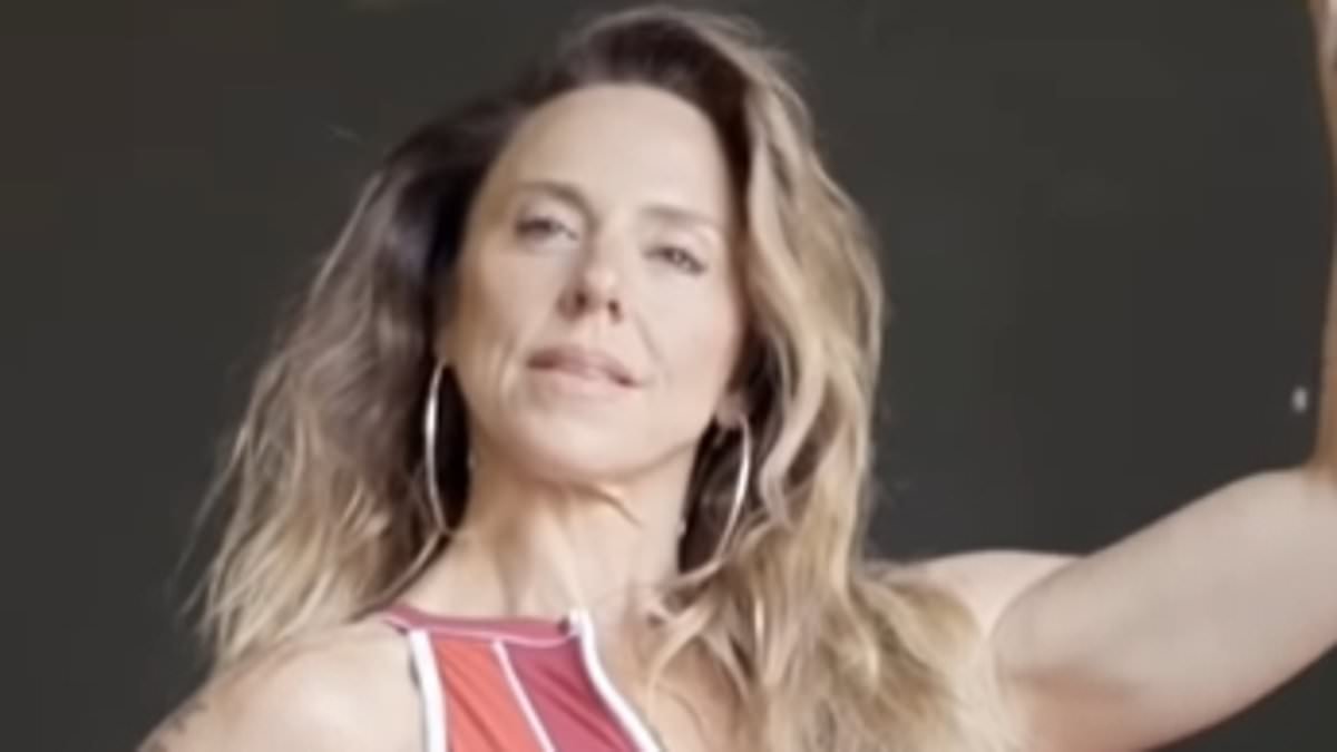 Spice Girl, ready! Mel C looks exactly like a gladiator in a plunging leotard as she reveals 'huge and expensive risk' of new album Sweat