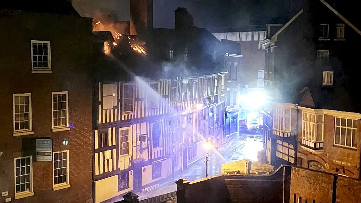 Woman dies in fire at historic 16th century building as heartbroken family pay tribute to 'amazing' mother who was 'loved by so many'