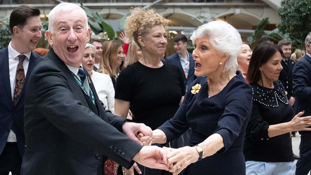 QUENTIN LETTS: We're on the brink of World War III, but in Westminster the day began with ballroom dancing