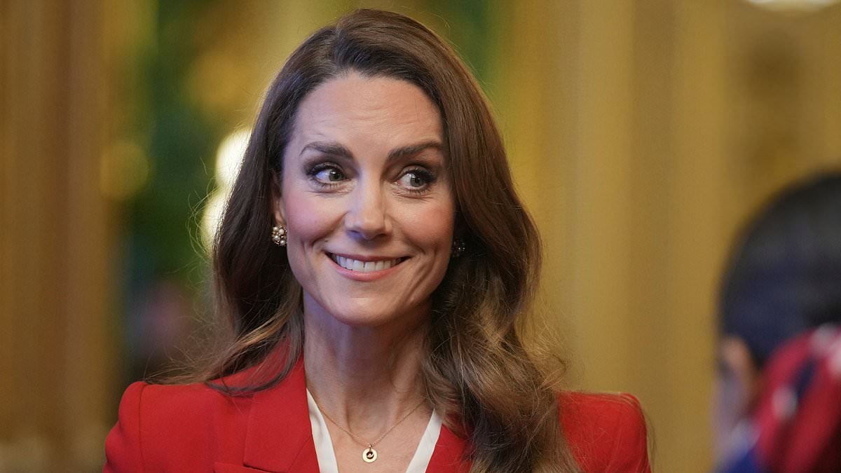 The hidden meaning behind Princess Kate's £595 necklace from London brand Auree as she pairs it with dazzling £995 pearl and gold earrings for Windsor reception