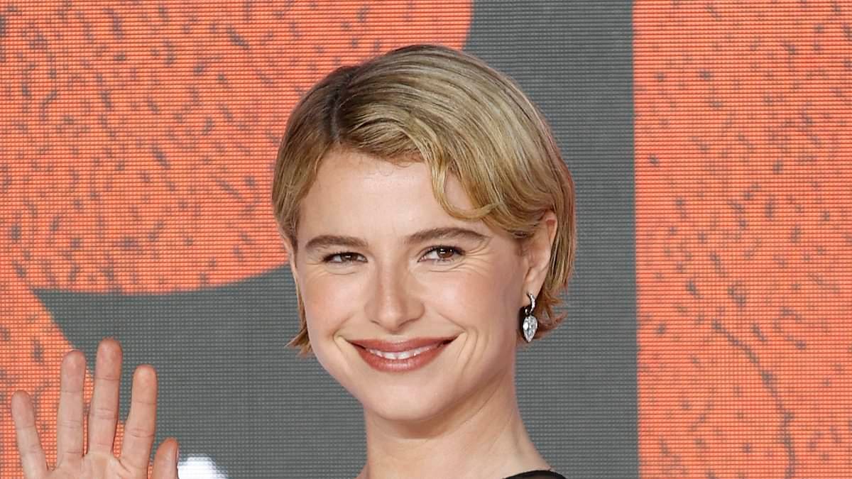 Jessie Buckley flashes her underwear in a daring sheer corset gown as she joins Penelope Cruz for the UK premiere of The Bride! after her BAFTAs triumph