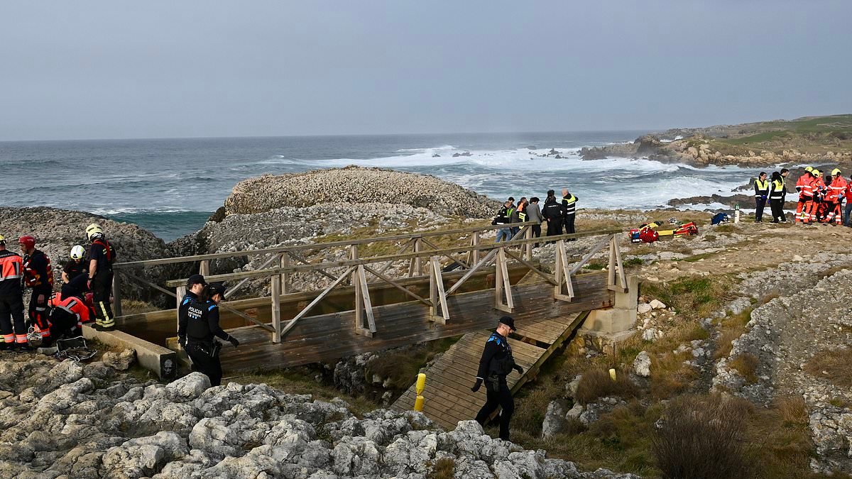 Five dead and two missing after footbridge collapses at beach in Spain