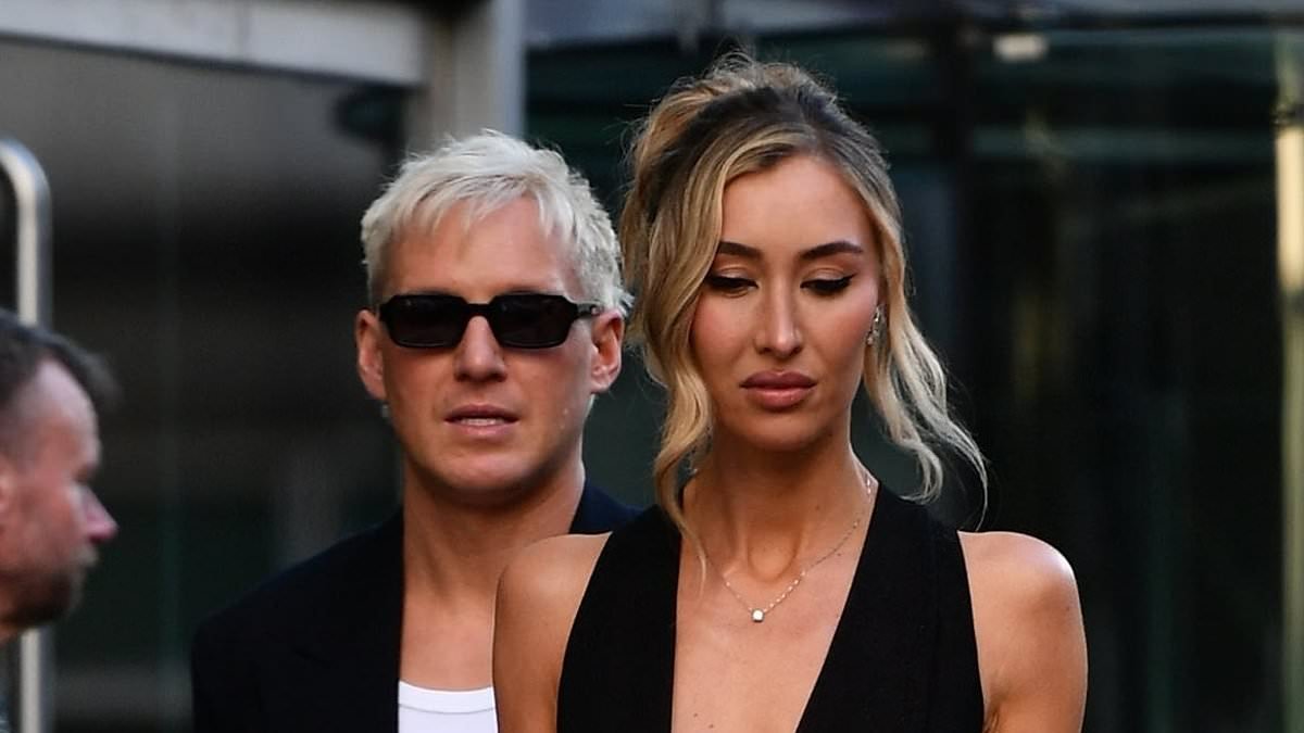 Jamie Laing and Sophie Habboo head to the BRITs as they send 'thoughts and prayers' to the Middle East as her sister and baby niece remain stuck in Dubai amid Iranian missile strikes