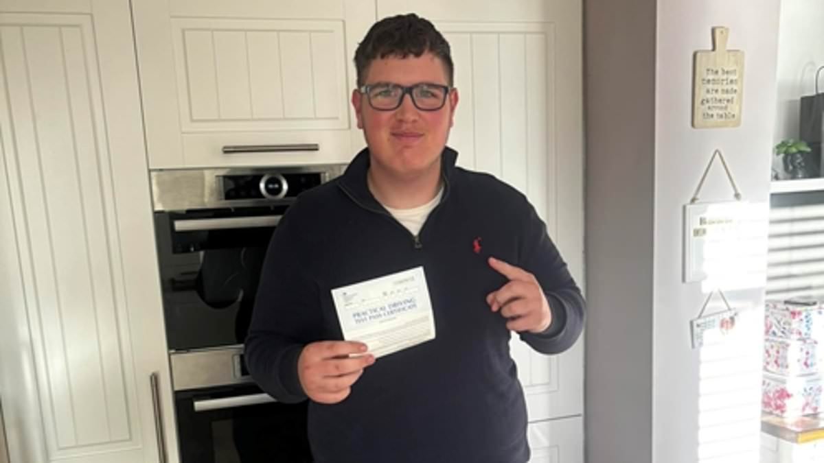 Pictured: Teen who died in car crash but whose parents spent three weeks believing he was alive after police blunder