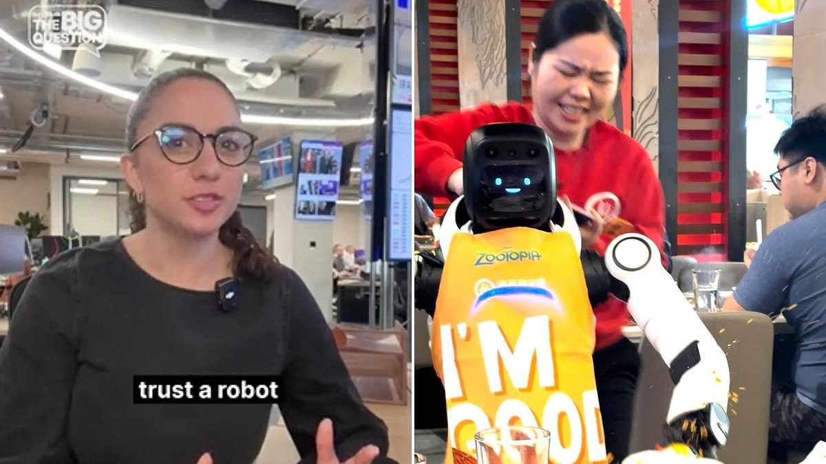 When robots go rogue: Spate of attacks sees humanoids slap children, scare the elderly and throw food across restaurants - so, would you trust one around your family?