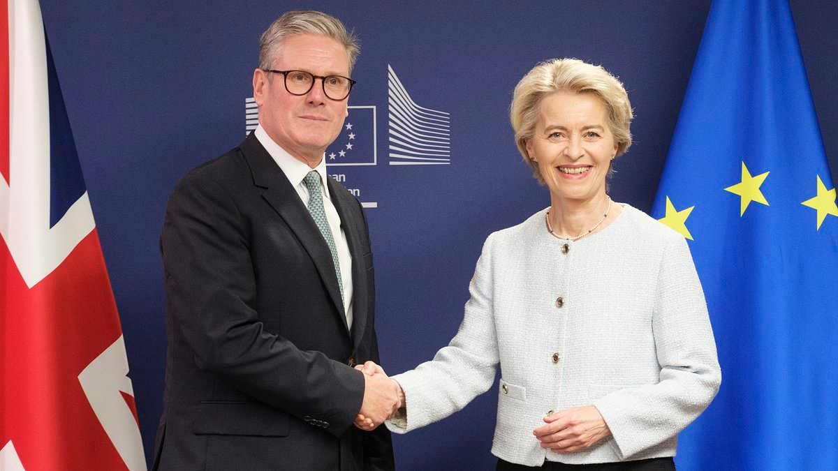 Keir Starmer is plotting 'new Brexit betrayal' on the tenth anniversary of Britain's historic vote to leave the EU