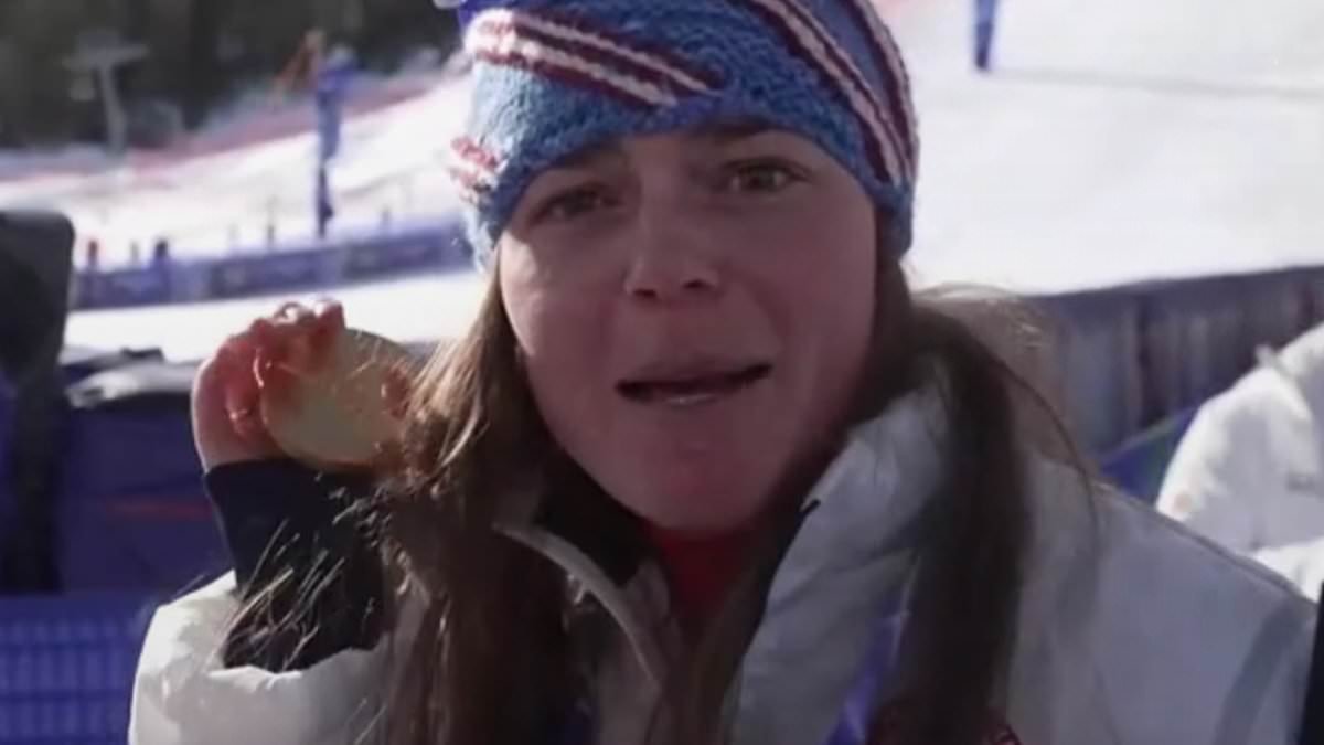 Olympic medals are breaking within hours of being handed out, athletes  reveal with one falling off when US skier was 'jumping in excitement'