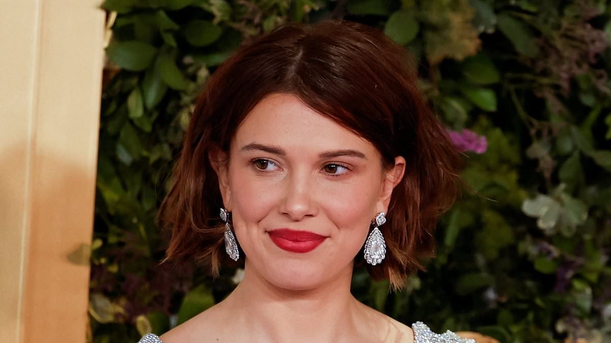 Millie Bobby Brown ditches her longer red locks as she debuts short choppy bob at the Joy Awards in Saudi Arabia: 'I feel like old Hollywood!'