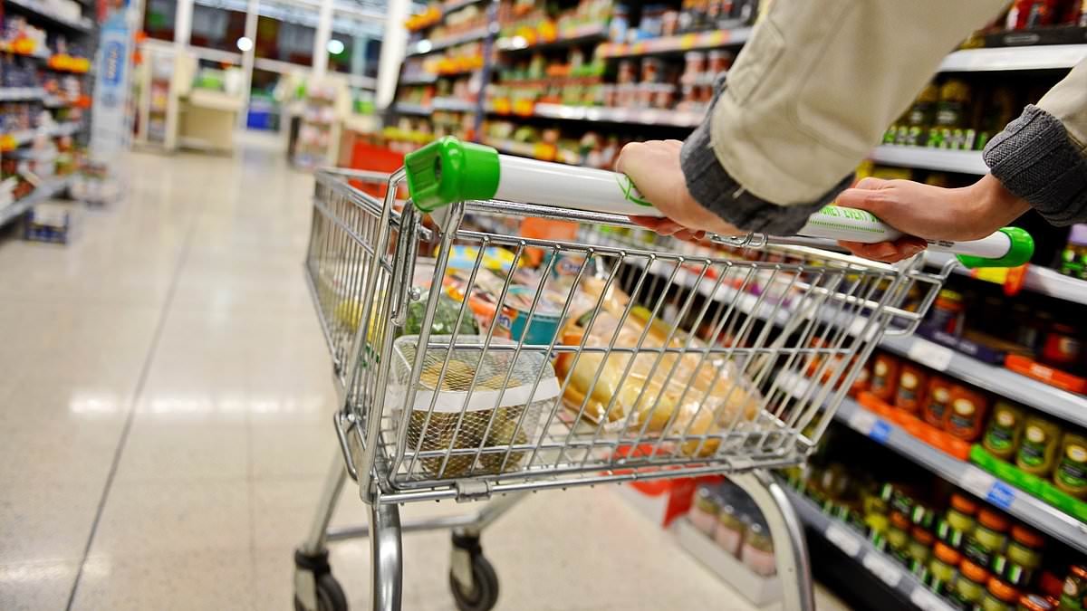 Grocery price inflation rises for the first time in four months in latest blow to households