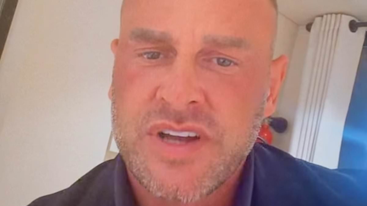 Katie Price's new husband Lee Andrews reveals why she travelled back to the UK without him - just days after they tied the knot in Dubai