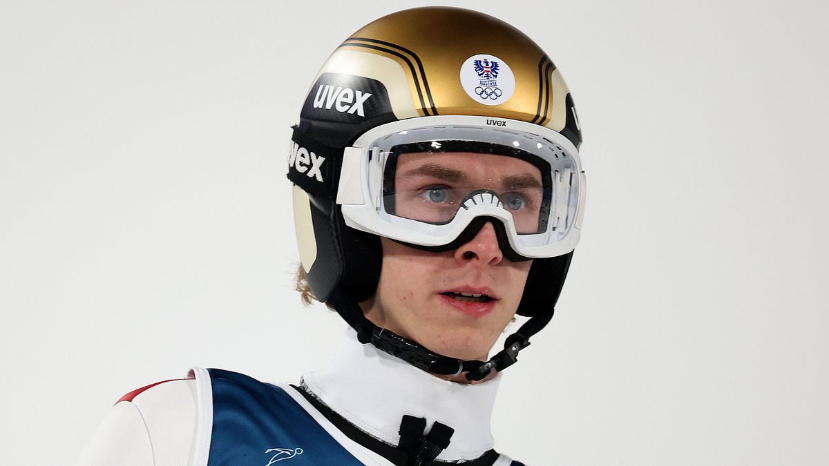 Ski jumper banned from Winter Olympics final because his SHOES were too big - days after 'penis-gate' gripped the Games