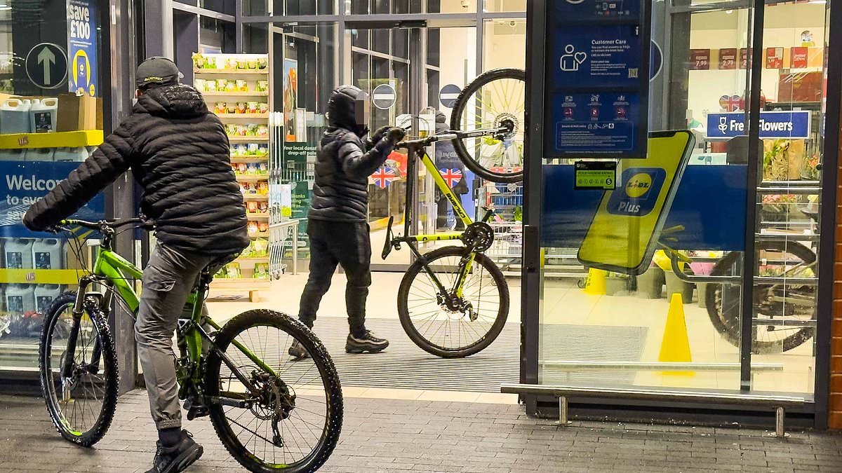 Gang of 'feral' youths ramp up reign of terror on quaint market town: Balaclava-clad thugs threaten utility workers in latest violent disorder