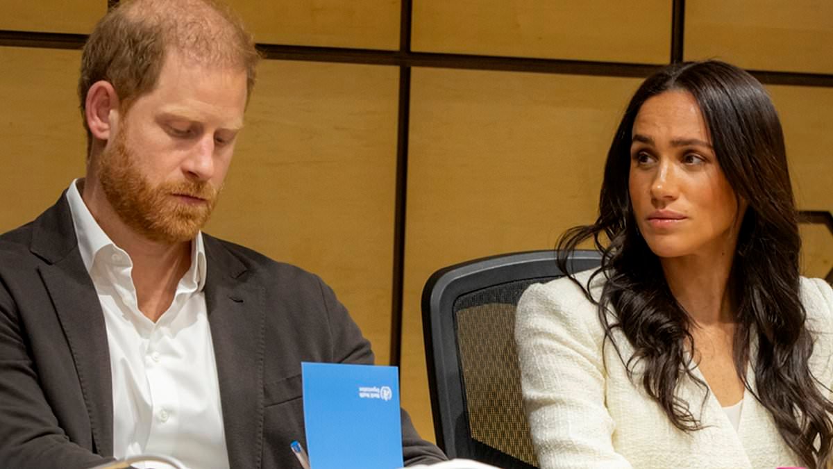 Harry and Meghan 'snubbed' by Jordan's royal family: King Abdullah and his eldest son - who have close relationship to Charles and William - swerve meeting with Sussexes