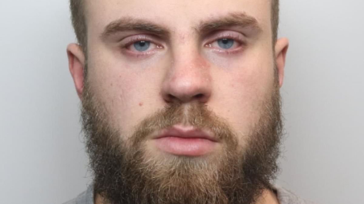 Moment drug driver admits he is high on ketamine minutes after mowing down and killing motorcyclist as he's jailed for 10 years