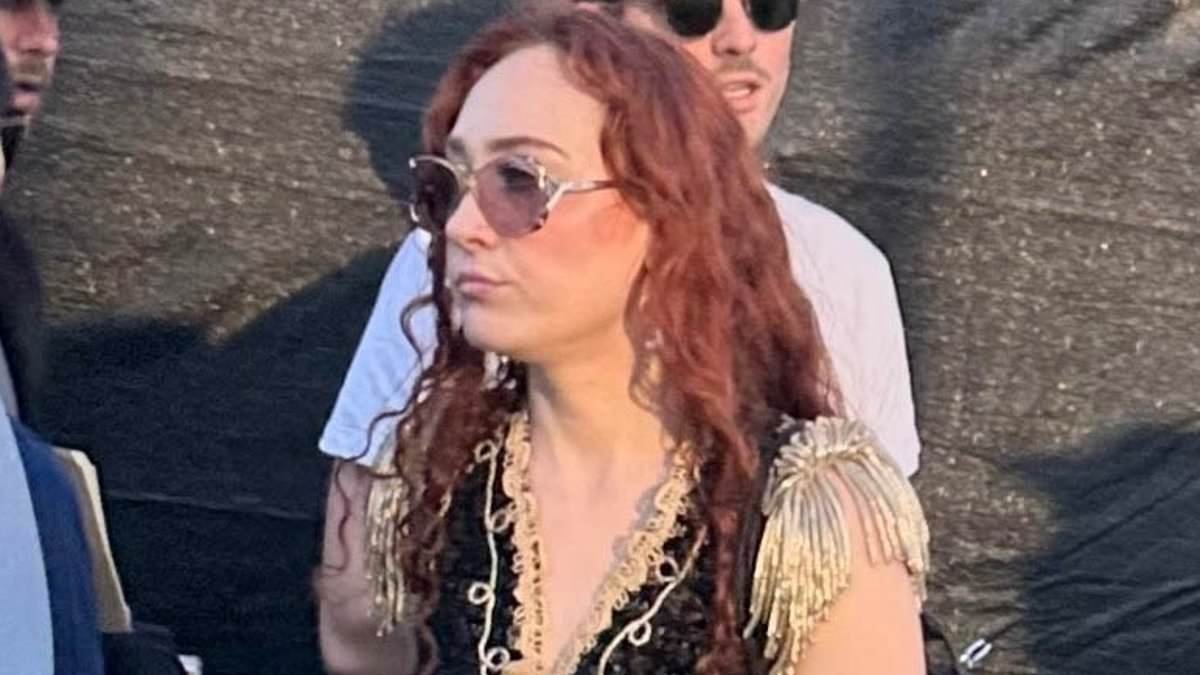 Chappell Roan surfaces for first time since security guard drama that left Jude Law's daughter in tears as she attends Coachella 2026