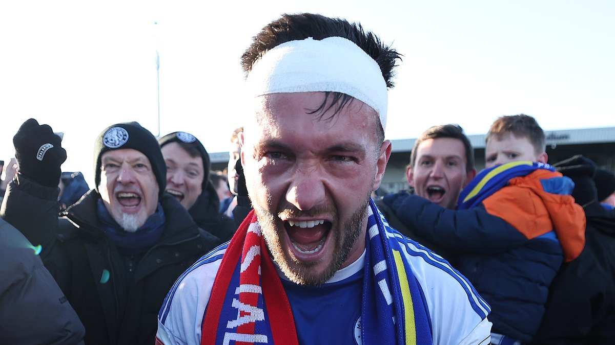 Macclesfield's minnows are off on a jolly to Ibiza after knocking out the holders in biggest upset in FA Cup history: IAN GALLAGHER