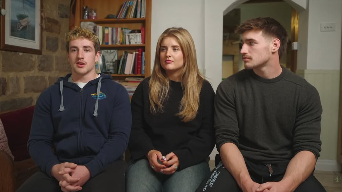 Viewers outraged by three 'moddycoddled' students who still make their mother buy their food despite living elsewhere - and waste £40 of her ingredients each month