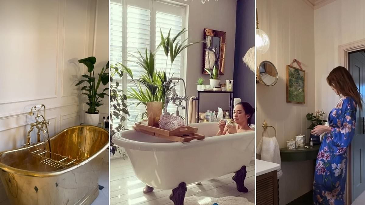 Celebrity bathrooms ranked from tacky to tasteful: From reality star's 'basic' choices to influencer's 'rigid' furniture