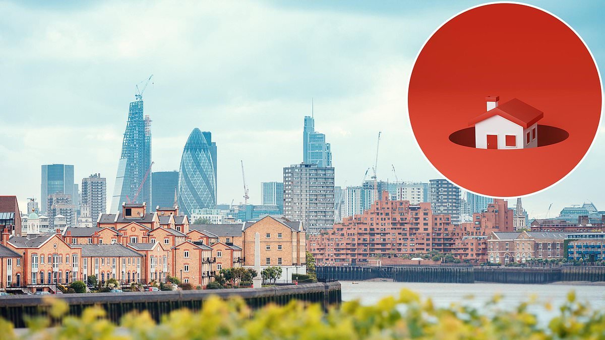 London homeowners more likely to sell at a loss than any others in the UK