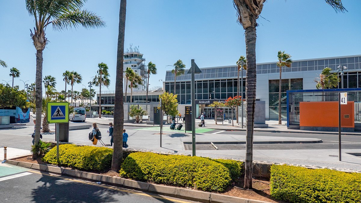 Husband tries to board flight from Tenerife with his DEAD wife in a wheelchair after she passed away in the airport