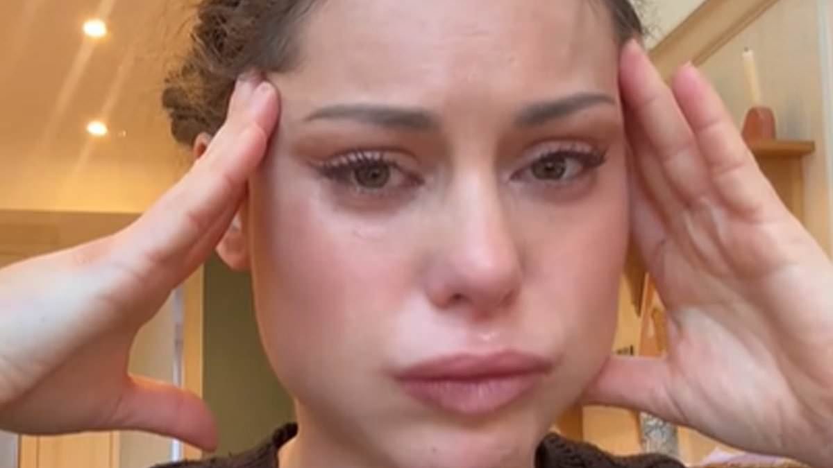Demoralised Louise Thompson breaks down in tears as she opens up about 'hugely disappointing' IVF journey as she hopes to expand her family