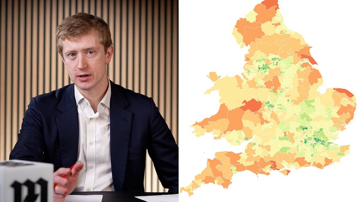 Has Britain become a nappy desert? FRED KELLY reveals what fertility rates look like in your neighbourhood as figures drop to an all time low