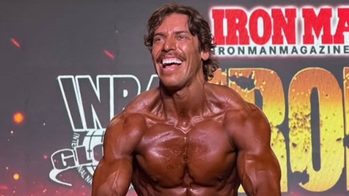 Arnold Schwarzenegger's love child son Joseph earns pro bodybuilder status with ANOTHER win as he follows in his famous dad's footsteps