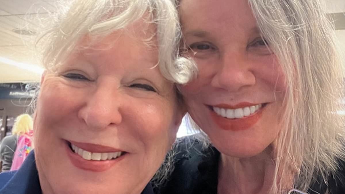 Bette Midler, 80, and Barbara Hershey, 78, turn back the clocks as they reunite for a selfie - 38 years after starring as lifelong friends in 1988 tearjerker Beaches