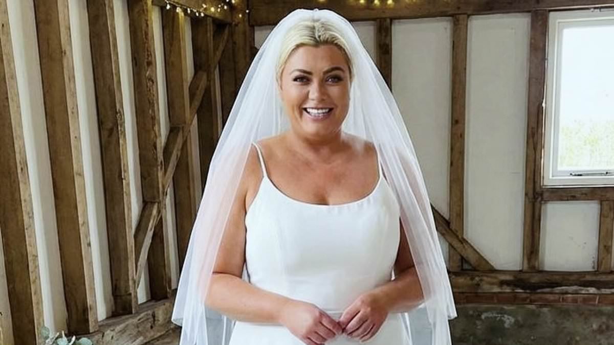 Gemma Collins sends fans wild with secret wedding picture two years after announcing her engagement to Rami Hawash