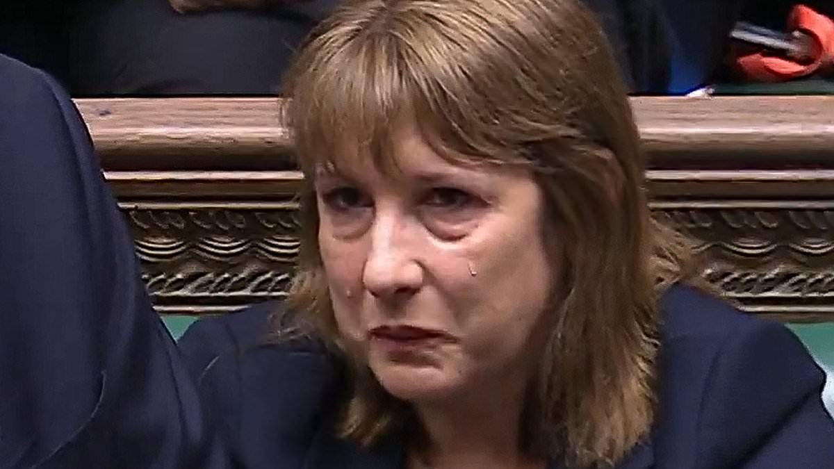 Rachel Reeves FINALLY addresses the day she cried at PMQs... and says she won't apologise for it