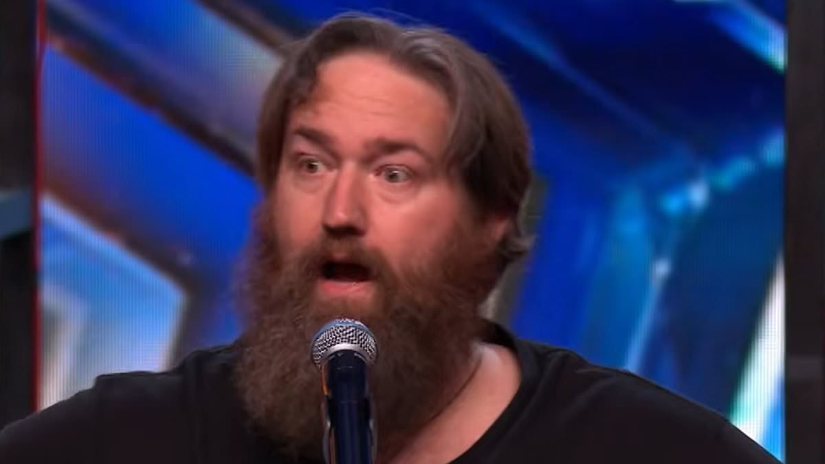 Britain's Got Talent viewers are left horrified as man is left bleeding after harming himself in brutal act