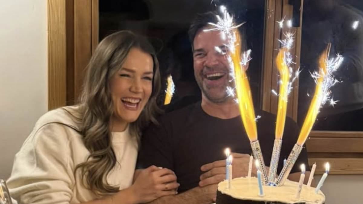 Gethin Jones, 48, enjoys ski trip with stunning Sky Sports presenter Pien Meulensteen as Helen Skelton, 29, finally addresses romance rumours with her TV co-star