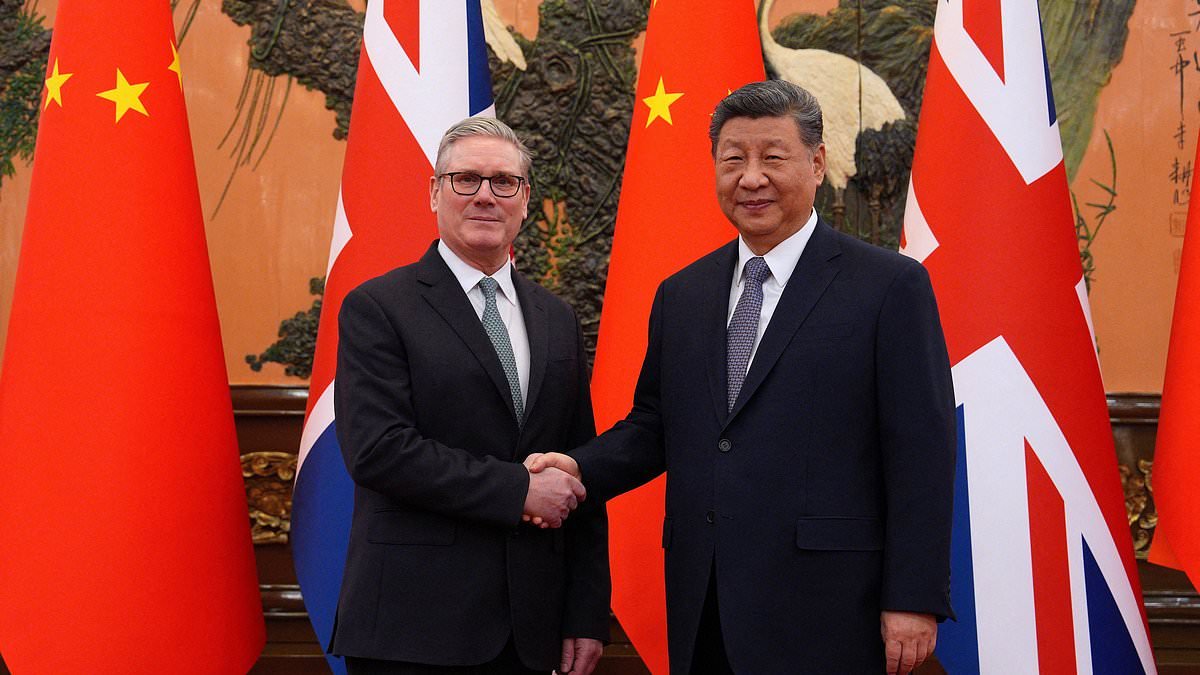 Xi Jinping tells Keir Starmer there have been too many 'twists and turns' in relations between China and the UK as they sit down for crunch talks