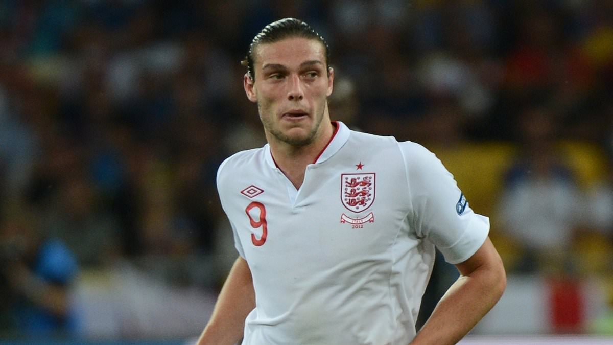 Ex-England and Liverpool footballer Andy Carroll arrives at court on crutches as he faces charge of breaching non-molestation order