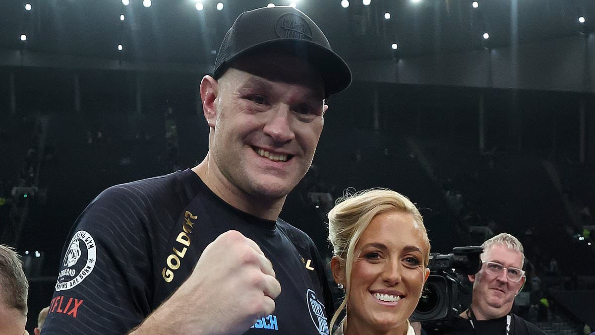 Tyson Fury spotted taking £40 budget flight home to £5m Isle of Man mansion hours after £18.6m victory