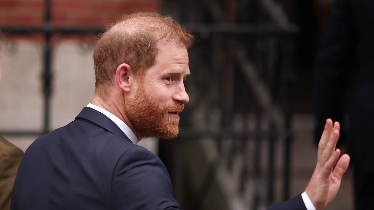 Prince Harry's lawyers claim to have 'compelling evidence' he was victim of unlawful information gathering in High Court trial against the Daily Mail's publisher