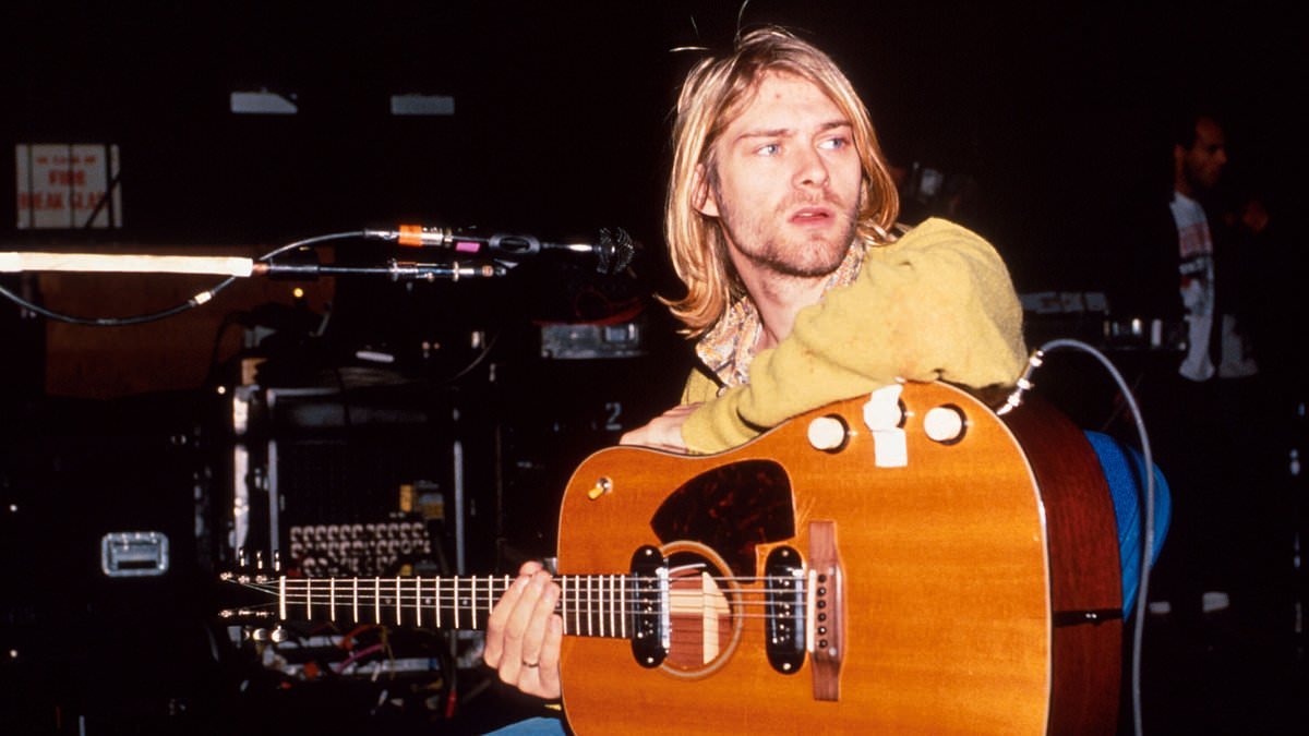 Mystery of Kurt Cobain's death deepens as new handwriting analysis points to forged suicide note found at the scene