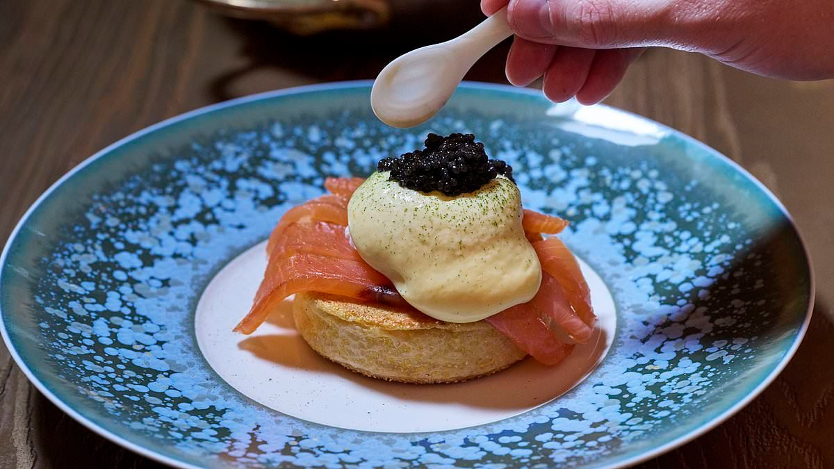Inside London's first Michelin-starred 'tasting breakfast' - but would YOU pay £100 for a fry-up?
