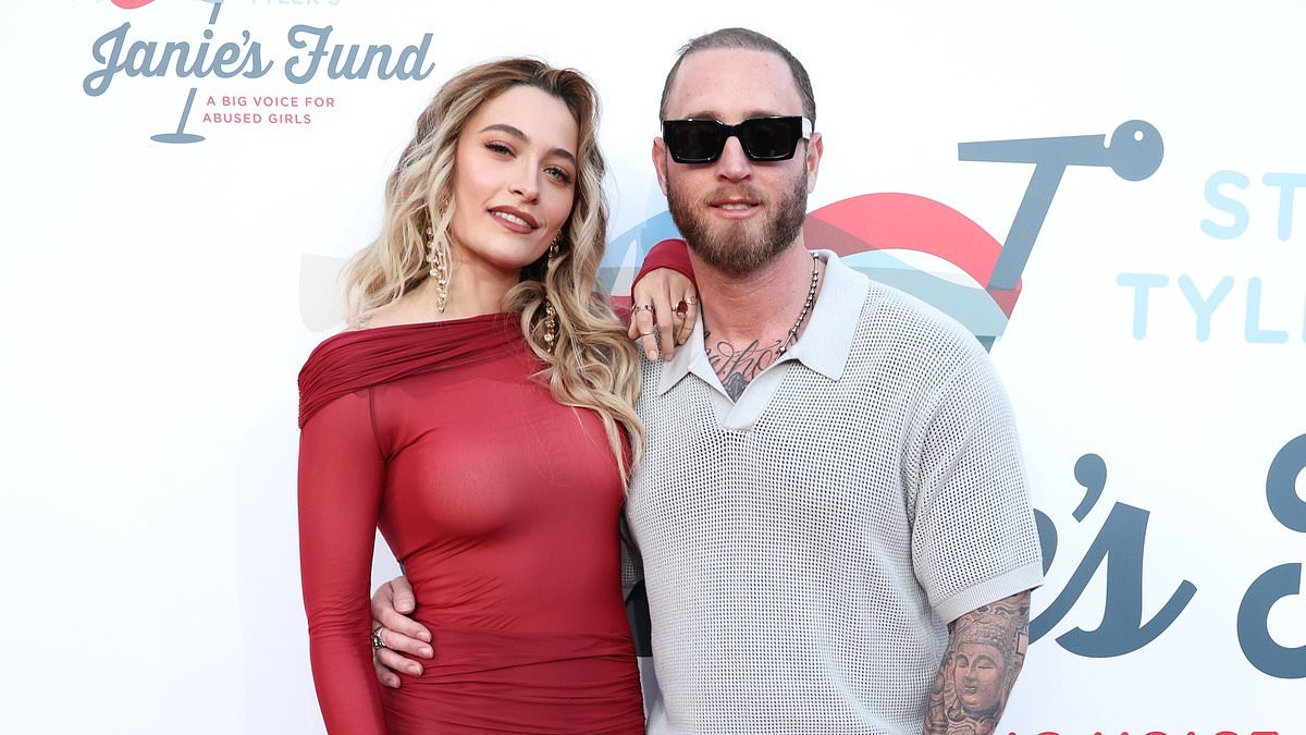 Nepo babies Paris Jackson and Chet Hanks hang out at Jam for Janie Grammy Awards viewing party
