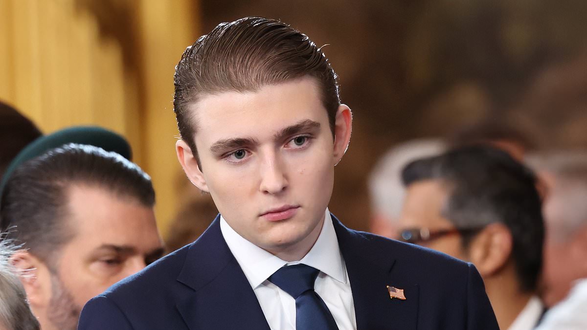 Why I'm more concerned than ever about what Barron Trump is doing behind closed doors: KENNEDY