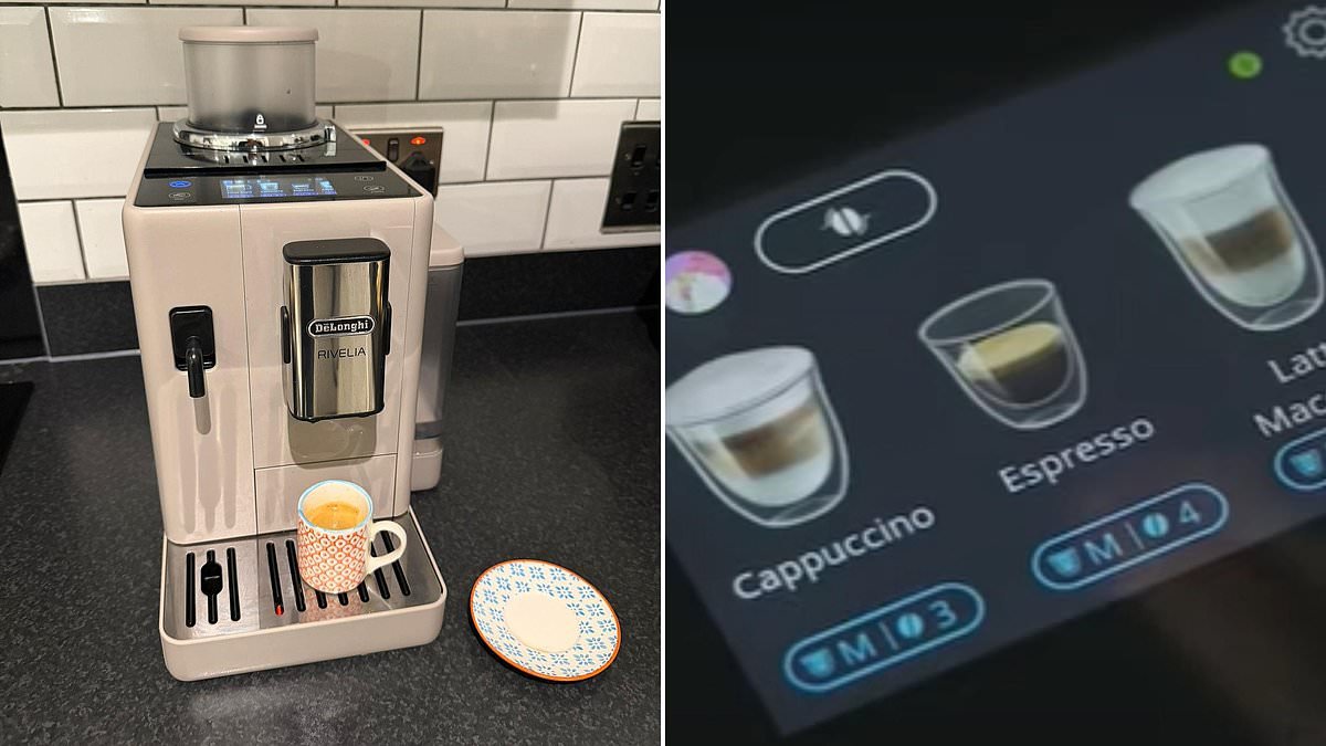 De'Longhi Rivelia coffee machine review: I tried my first bean to cup machine - I just know it's going to save me from spending hundreds at expensive coffee shops