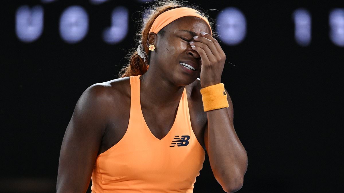 Coco Gauff rages at Australian Open organizers after her shocking behind-the-scenes meltdown was broadcast to the world