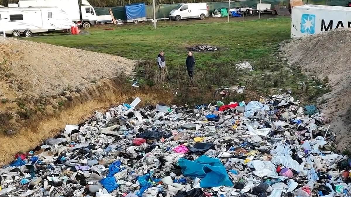Three people arrested after 1,200 tonnes of rubbish dumped close to national park