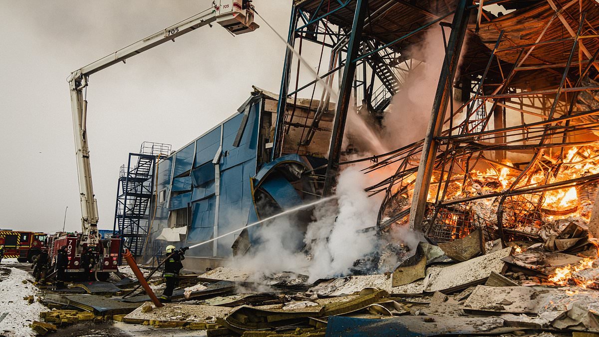 Russia hits Ukraine with more than 100 drones after Trump said Putin had agreed to pause attacks on cities for a week