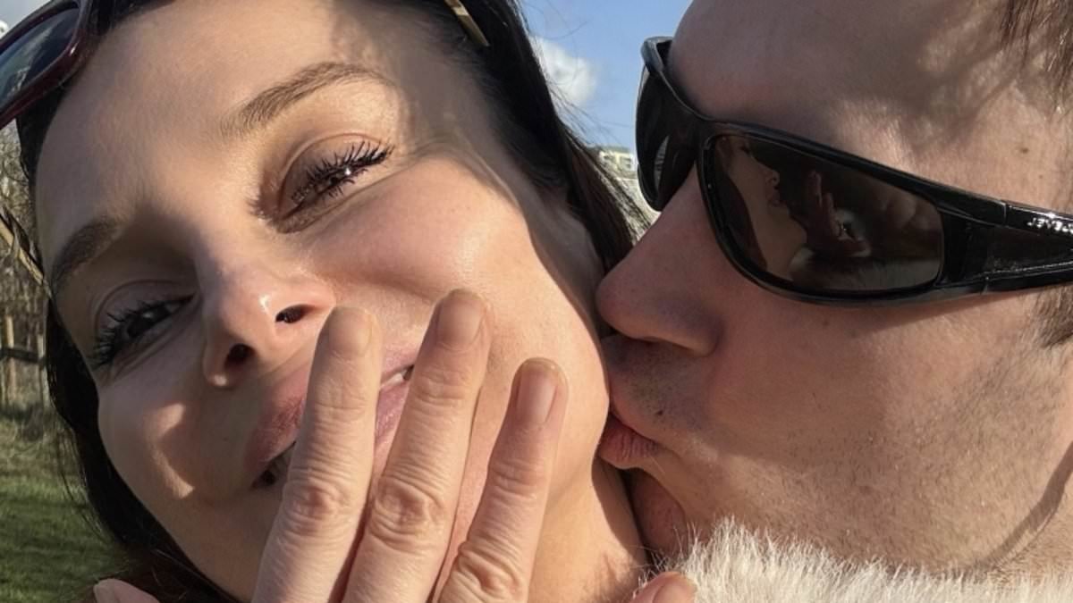 Gizzi Erskine is engaged! Emotional TV chef shares loved-up snap flashing dazzling wedding band with fiancé Matt Turner