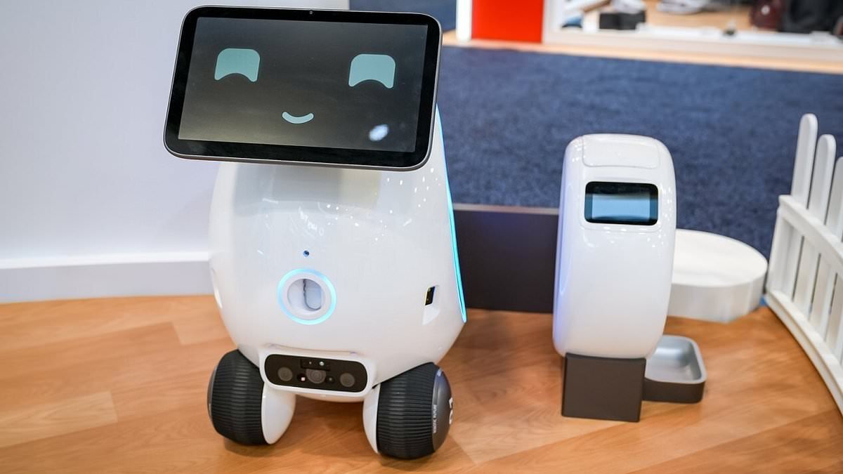 Meet Aura: Scientists develop robotic 'pet butler' that can feed and play with your animals while you're at work