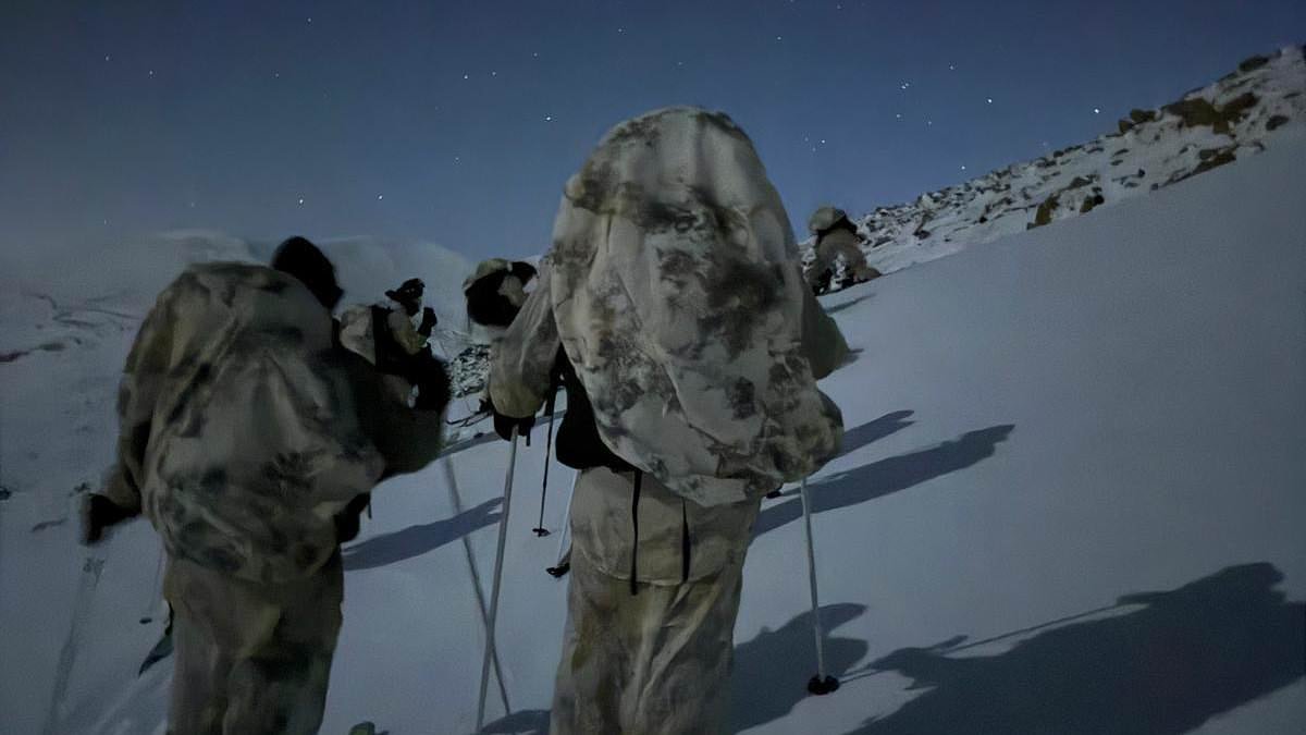Elite Israeli ski unit launches first Alpine mission against Iranian-backed guerillas in disputed mountainous area on the Lebanese-Syrian border