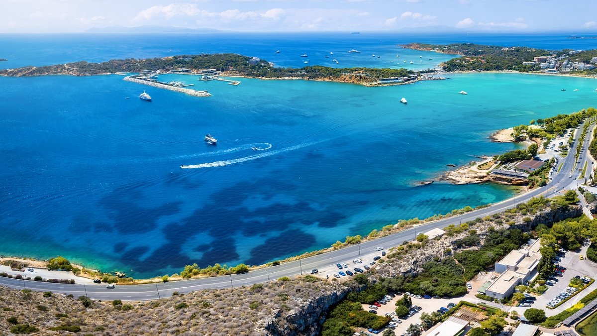 Race against time to find missing diver after he disappeared inside notorious 100ft-deep 'Devil's Well' labyrinth of undersea caves in Greece