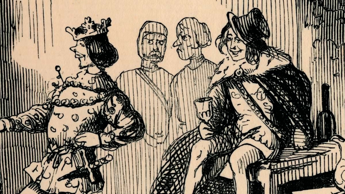 Which English King was deposed by his own wife and brutally executed for keeping a male lover?