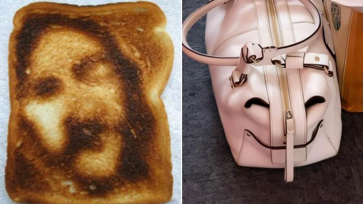 Why you see Jesus in your toast: Faces in inanimate objects are more likely to be perceived as MEN - so, can you spot the blokes in these items?